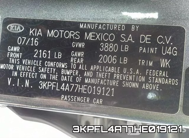 3KPFL4A77HE019121 фото 9