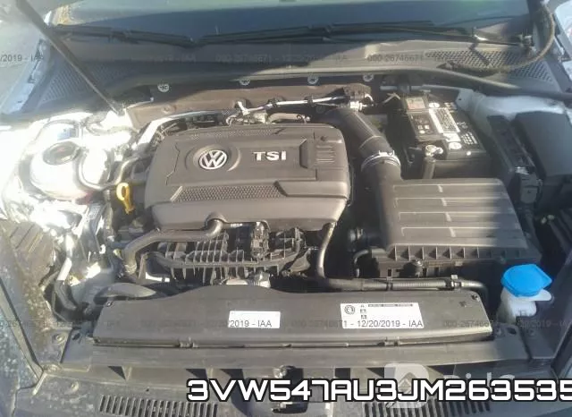 3VW547AU3JM263535 фото 2