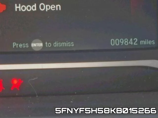 5FNYF5H58KB015266 фото 7