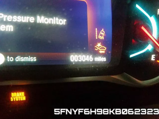 5FNYF6H98KB062323 фото 9