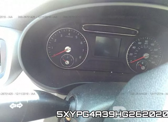 5XYPG4A39HG262020 фото 7