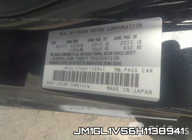 JM1GL1V56H1138941 фото 8