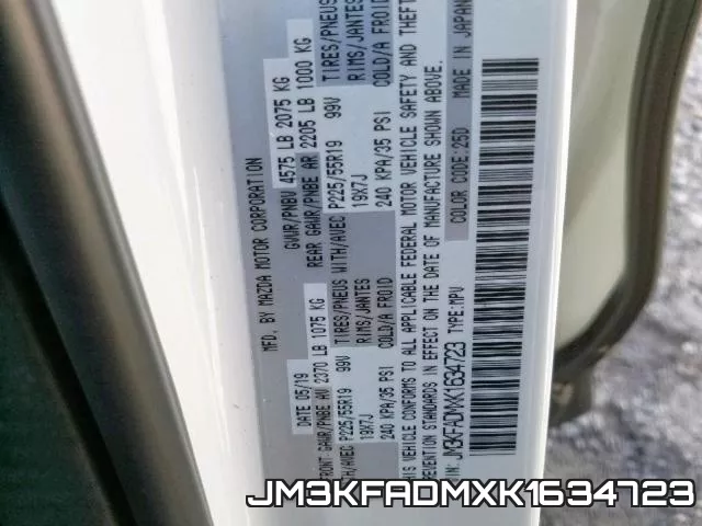 JM3KFADMXK1634723 фото 2