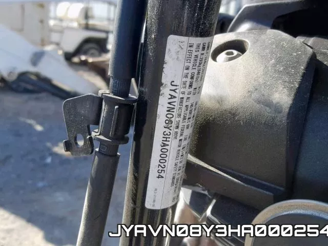 JYAVN08Y3HA000254 фото 2