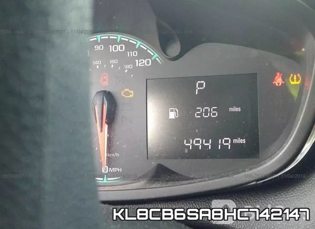 KL8CB6SA8HC742147 фото 7
