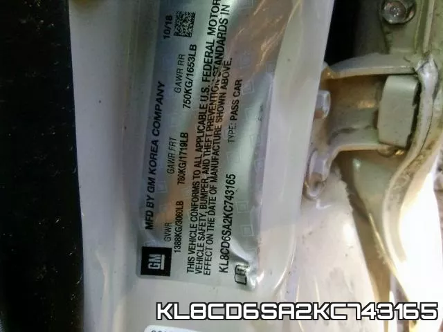 KL8CD6SA2KC743165 фото 2