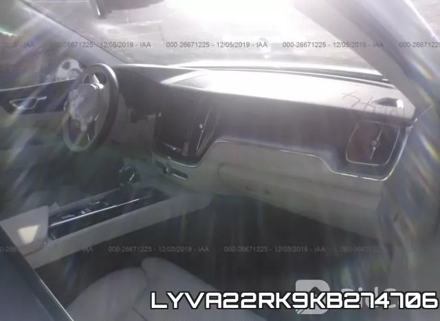 LYVA22RK9KB274706 фото 6