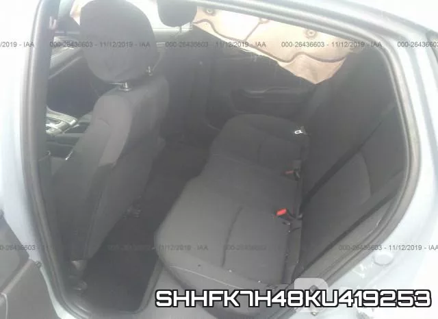 SHHFK7H48KU419253 фото 7