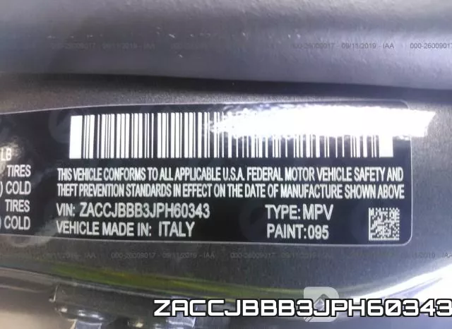 ZACCJBBB3JPH60343 фото 7