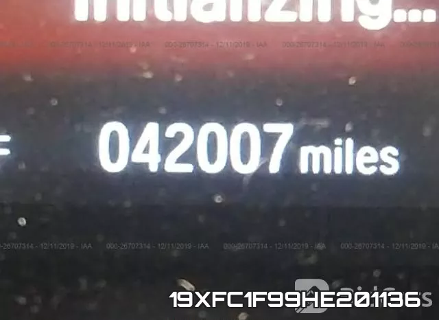 19XFC1F99HE201136 фото 8