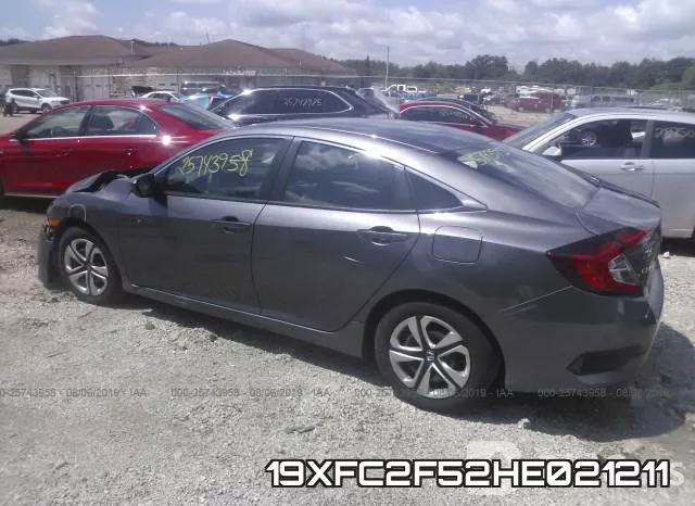 19XFC2F52HE021211 фото 4