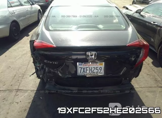 19XFC2F52HE202566 фото 6