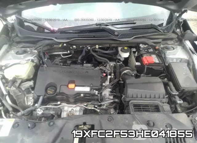 19XFC2F53HE041855 фото 2