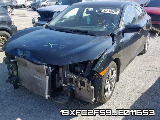 19XFC2F59JE011653 фото 2
