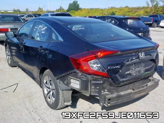 19XFC2F59JE011653 фото 3