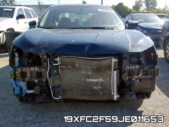 19XFC2F59JE011653 фото 7