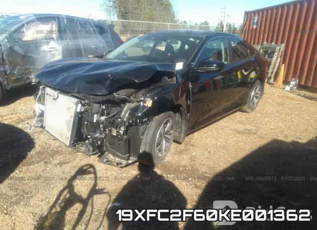 19XFC2F60KE001362 фото 2