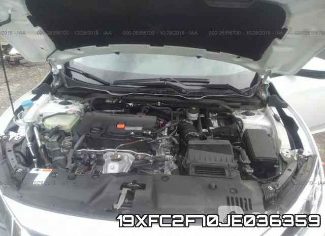 19XFC2F70JE036359 фото 2
