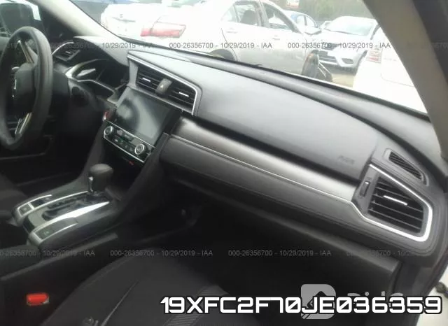 19XFC2F70JE036359 фото 6