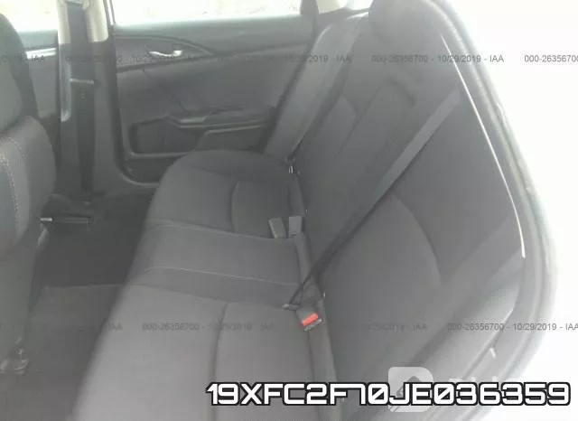 19XFC2F70JE036359 фото 8