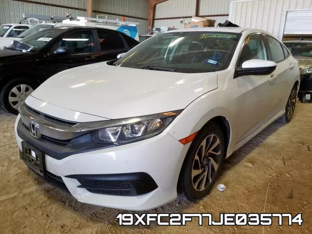 19XFC2F77JE035774 фото 2