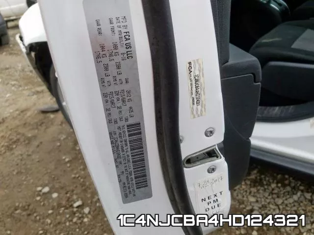 1C4NJCBA4HD124321 фото 2