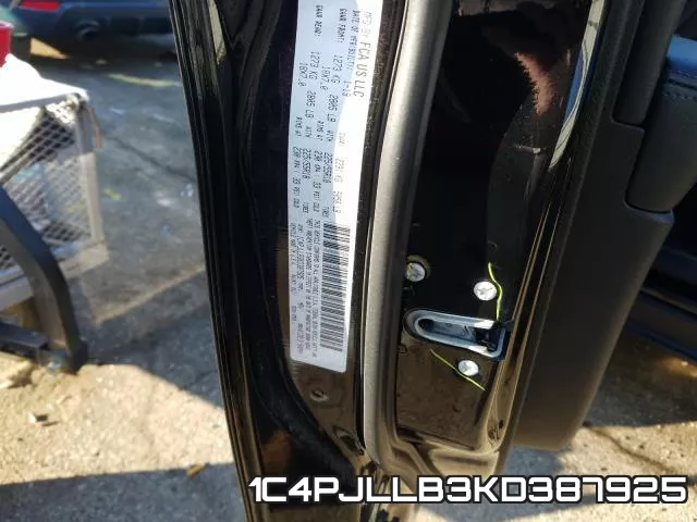 1C4PJLLB3KD387925 фото 2