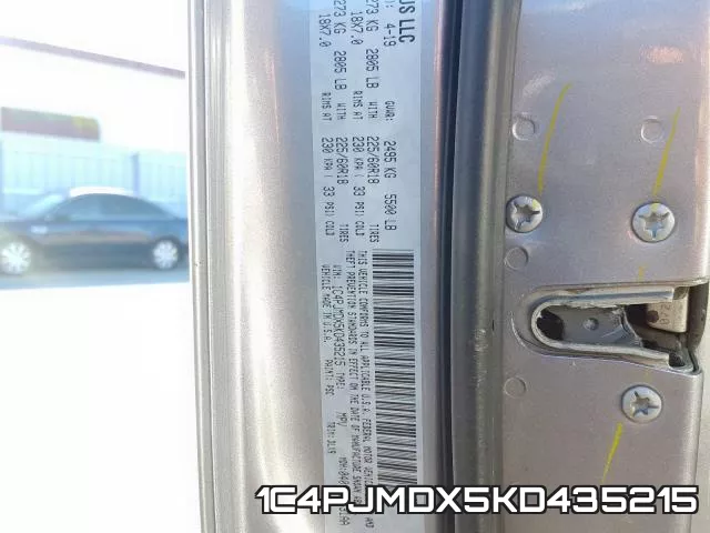 1C4PJMDX5KD435215 фото 2