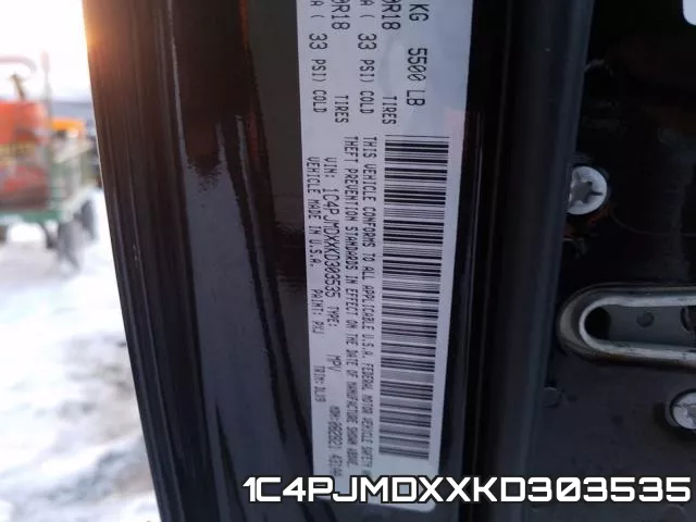 1C4PJMDXXKD303535 фото 2