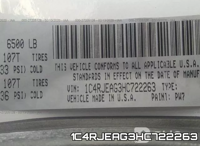 1C4RJEAG3HC722263 фото 9