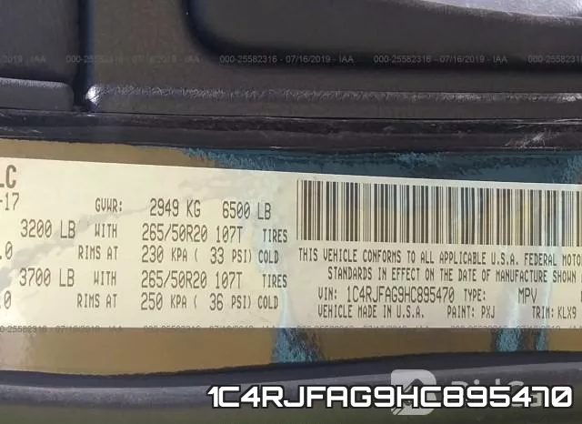 1C4RJFAG9HC895470 фото 10