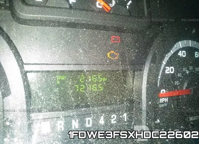 1FDWE3FSXHDC22602 фото 6