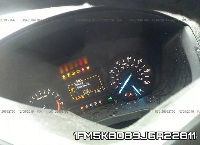 1FM5K8D89JGA22811 фото 5