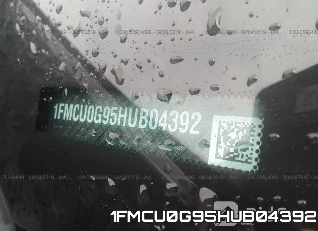 1FMCU0G95HUB04392 фото 9
