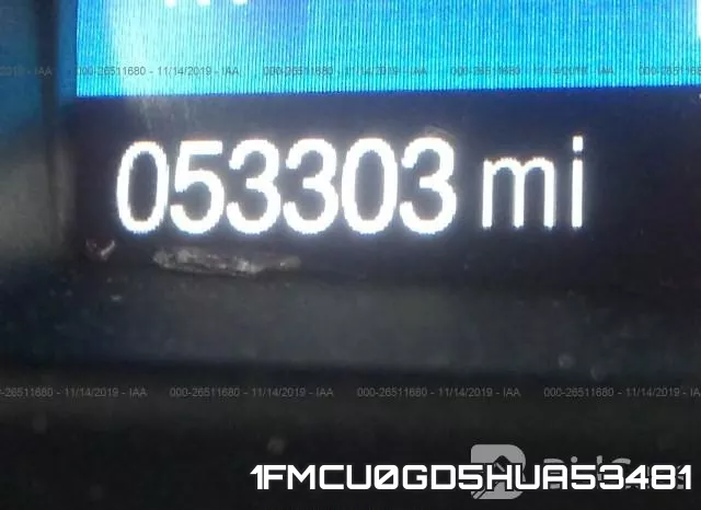 1FMCU0GD5HUA53481 фото 6