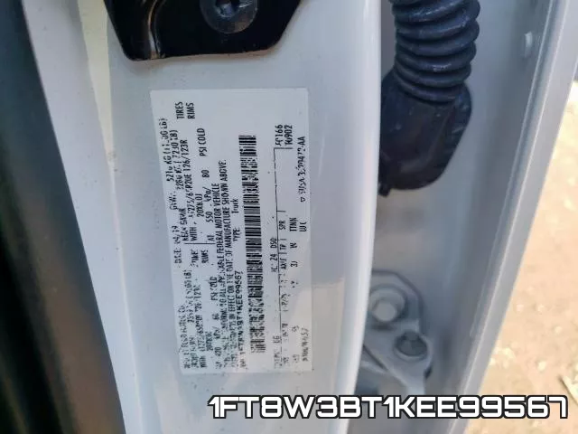 1FT8W3BT1KEE99567 фото 2