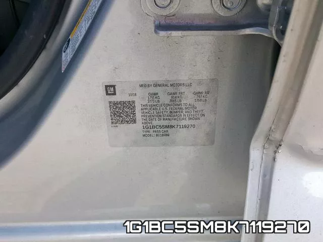 1G1BC5SM8K7119270 фото 2