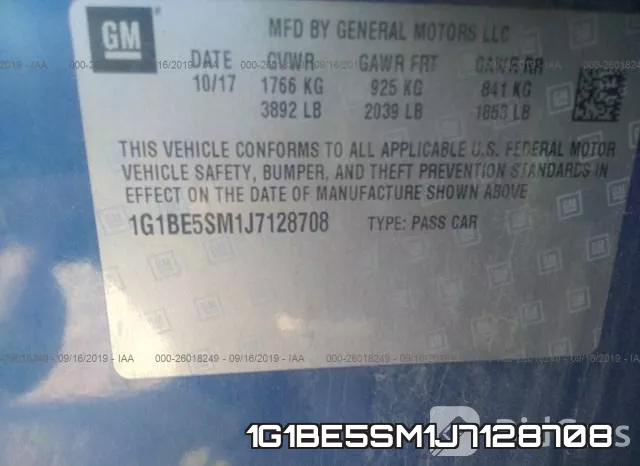 1G1BE5SM1J7128708 фото 9