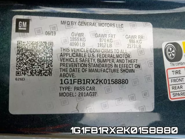 1G1FB1RX2K0158880 фото 2