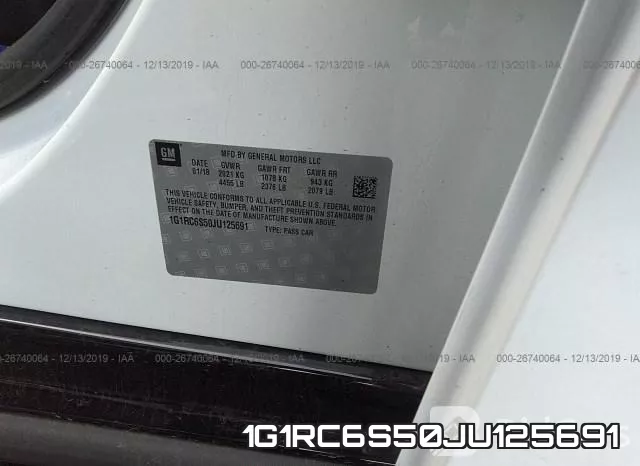 1G1RC6S50JU125691 фото 8