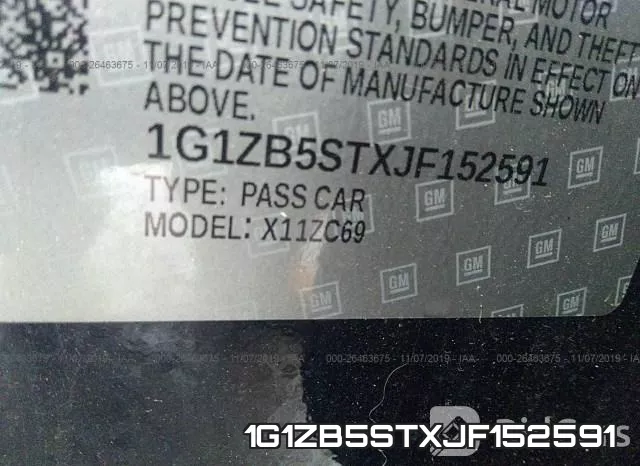 1G1ZB5STXJF152591 фото 6