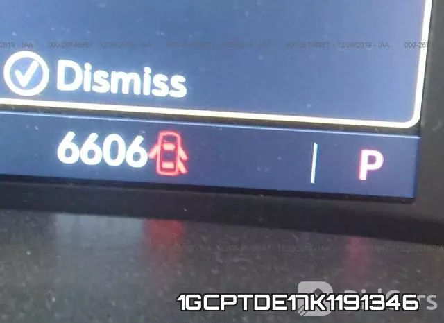 1GCPTDE17K1191346 фото 8