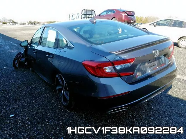 1HGCV1F38KA092284 фото 4