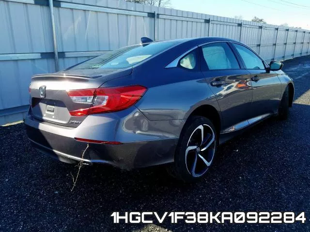 1HGCV1F38KA092284 фото 5