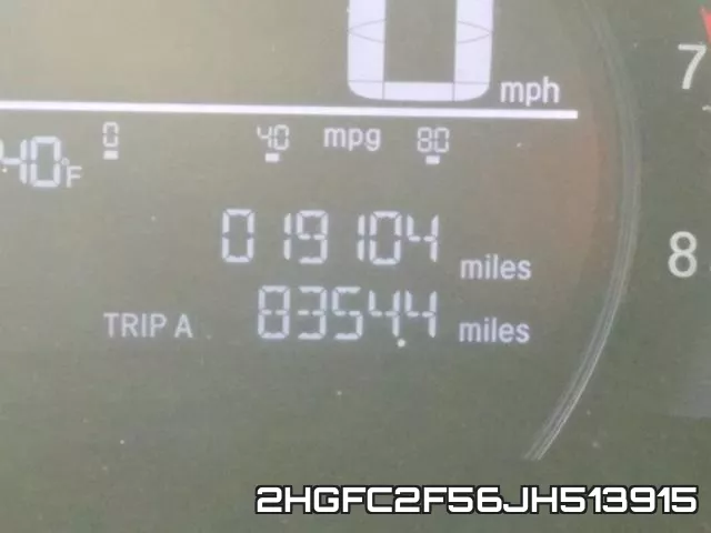 2HGFC2F56JH513915 фото 8