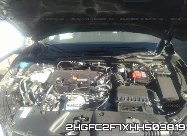 2HGFC2F7XHH503819 фото 2