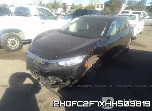2HGFC2F7XHH503819 фото 3
