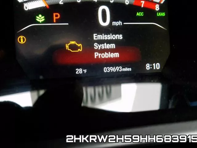 2HKRW2H59HH683915 фото 9