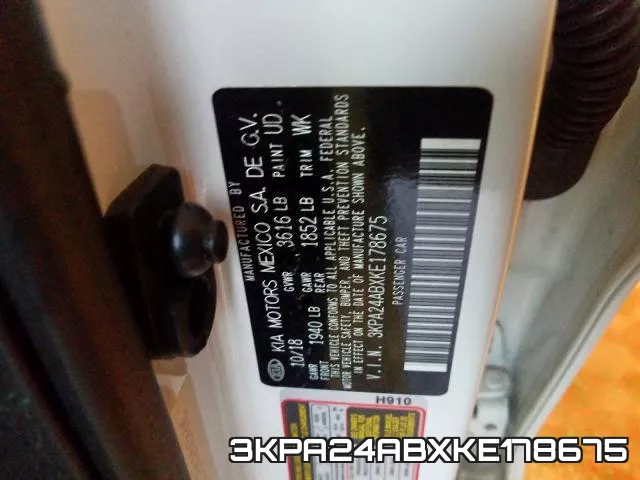 3KPA24ABXKE178675 фото 2