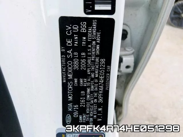 3KPFK4A74HE051298 фото 2